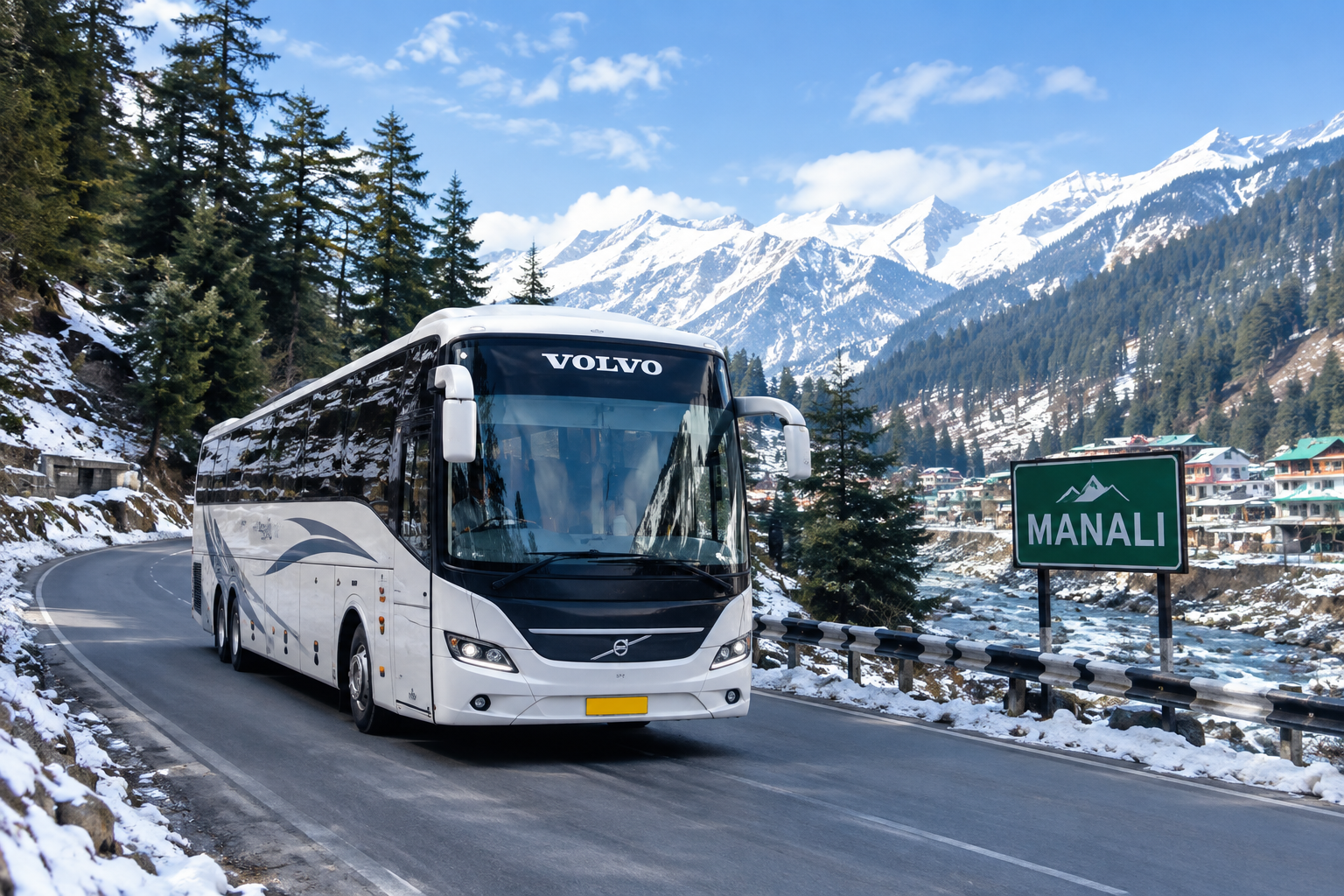 DELHI-MANALI-DELHI VOLVO PACKAGE